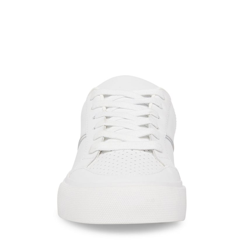 White Steve Madden Bryant Women's Sneakers | PH 9156VEI